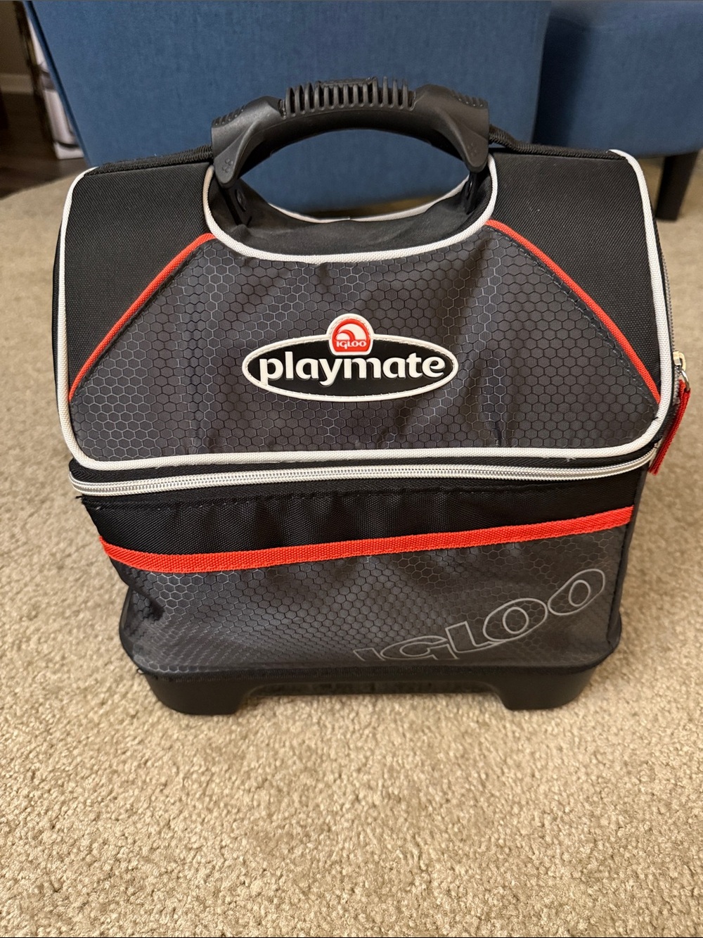 Igloo Playmate Portable Cooler - Black & Red